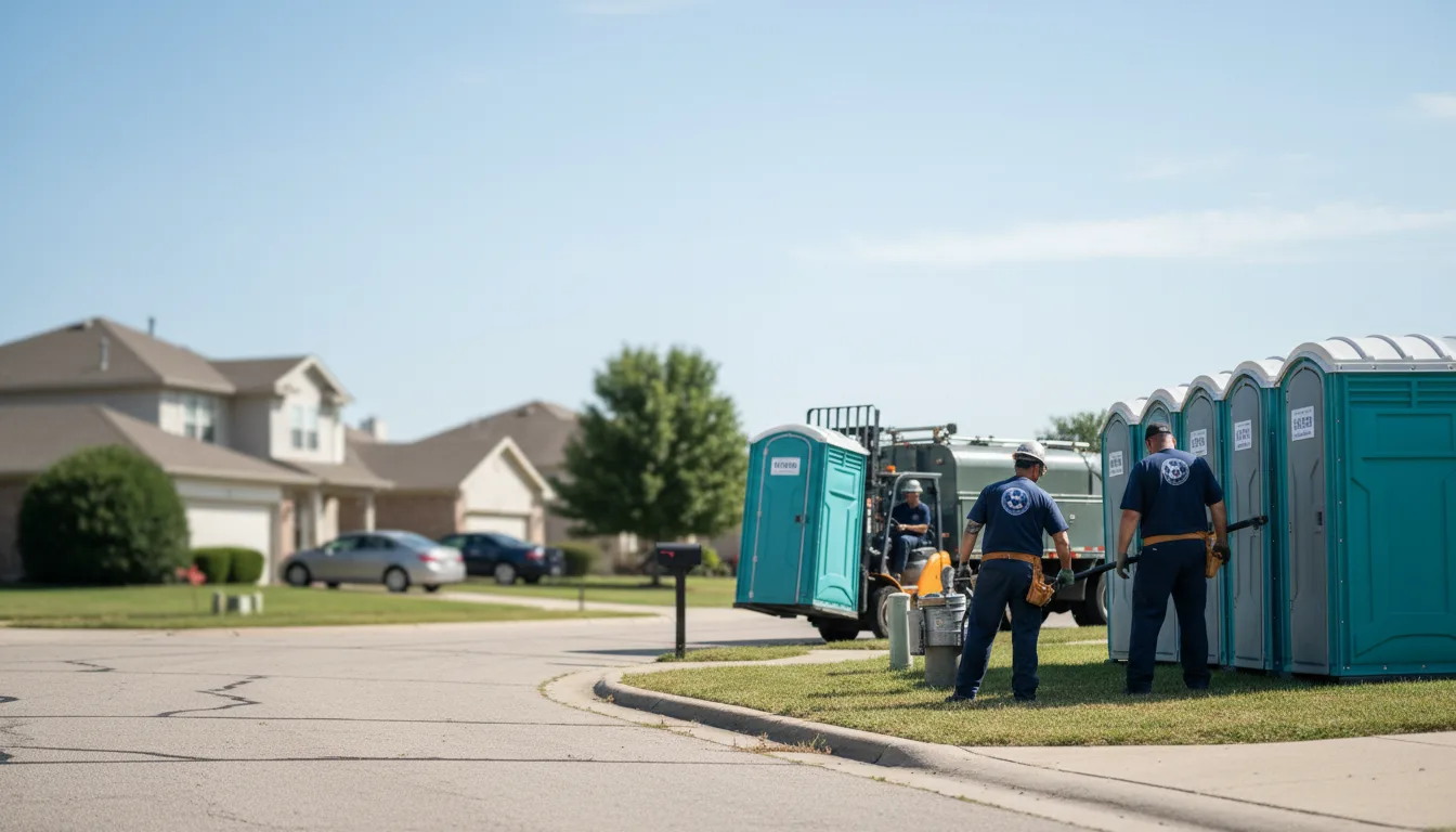 Porta Potty Rental in Greenville, SC near me